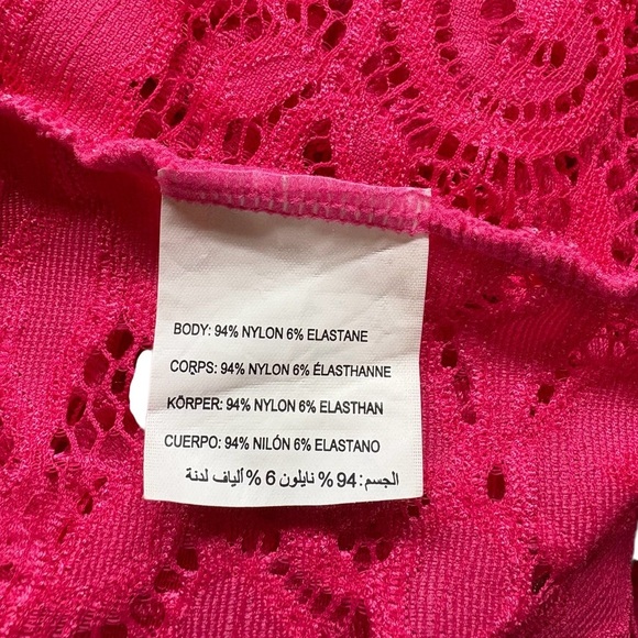 NWOT, Penningtons, Lingerie Nightie, Plus Size 3X, Fuchsia Pink 🫦 - Picture 7 of 8